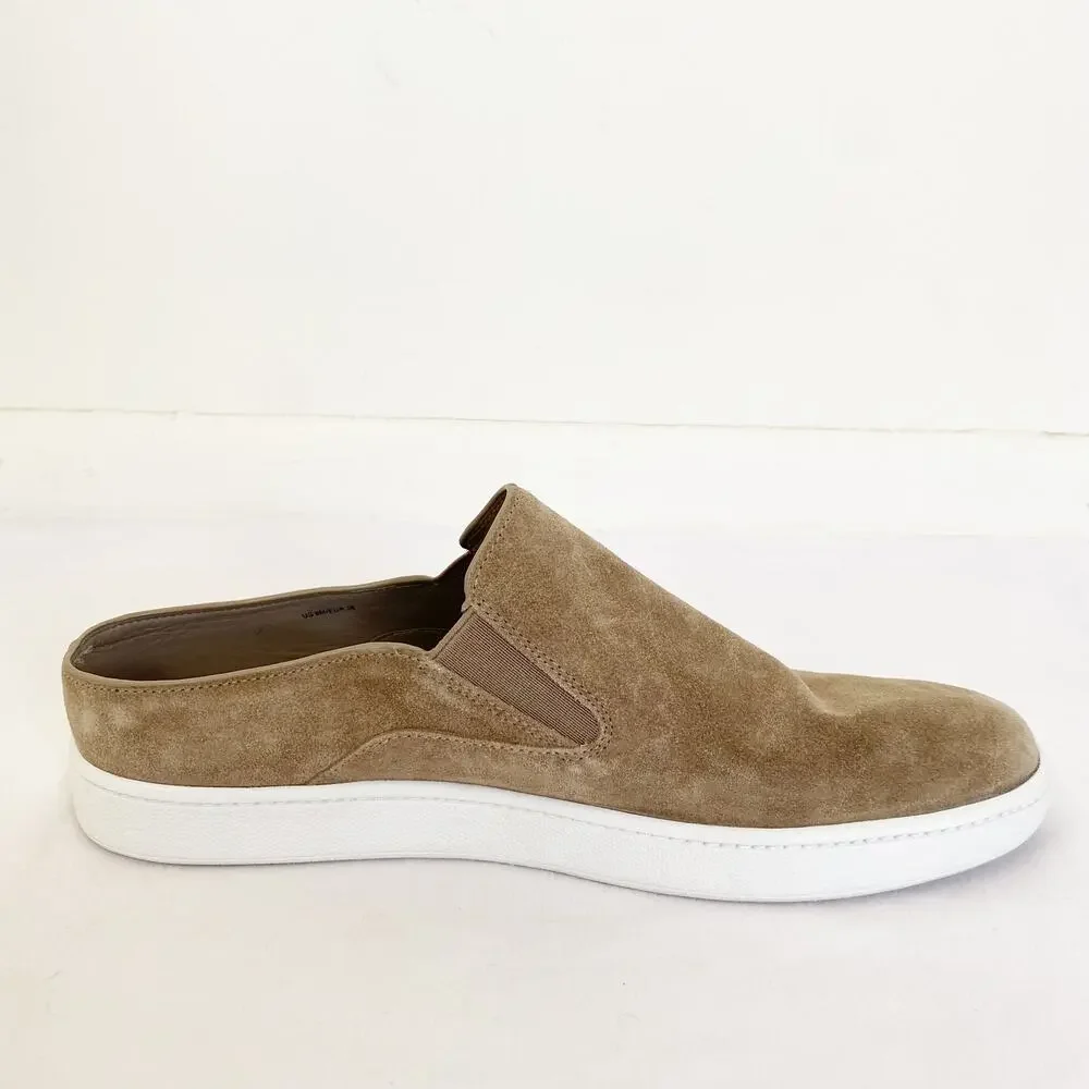 Vince Verrell Slip-On Suede Sneaker in Woodsmoke Size 8